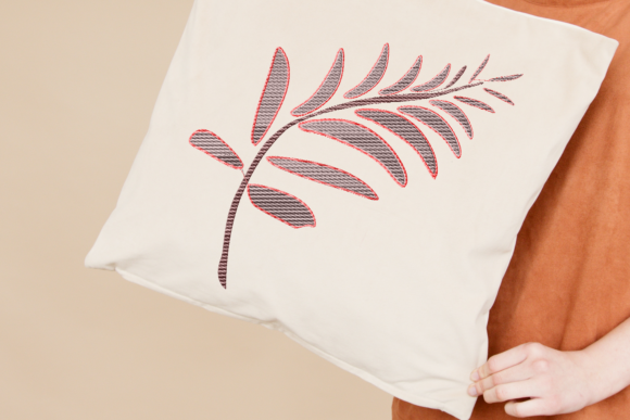 Brown Maroon Leaf: A Warm Embroidery Review