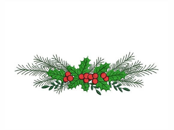 Christmas Holly Embroidery Review: Festive Design for Makers