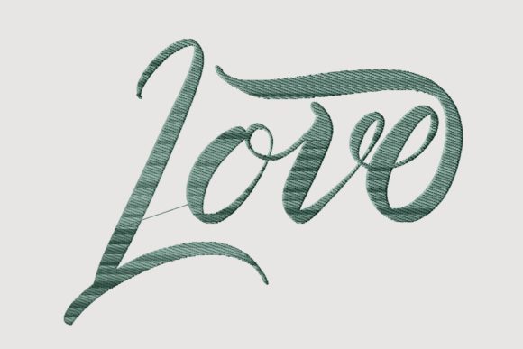 Love: A Calligraphic Gem for Holiday Collections