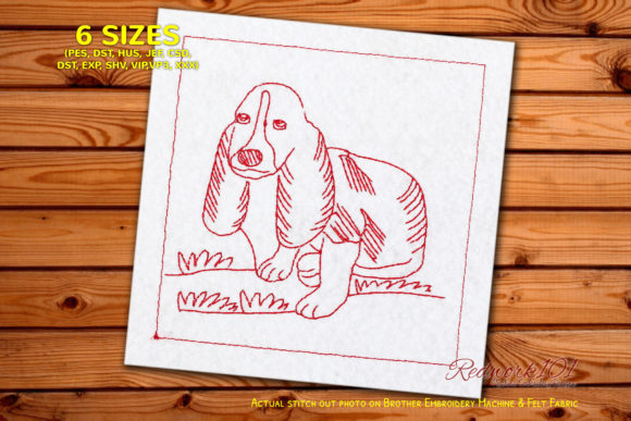 Puppy Basset Hound: A Designer's Review for Boutique Sweatshirts