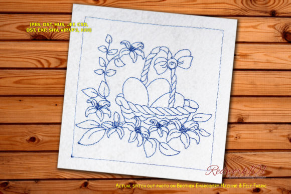 Review: Handled Easter Basket Full of Decorative Design