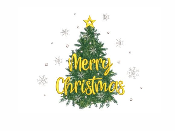 Reviewing Chistmas Tree for Holiday Embroidery Projects