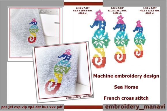 Sea Horse French Cross Stitch Review